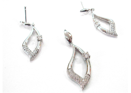 Rhodium Plated | Fashion Pendant Sets